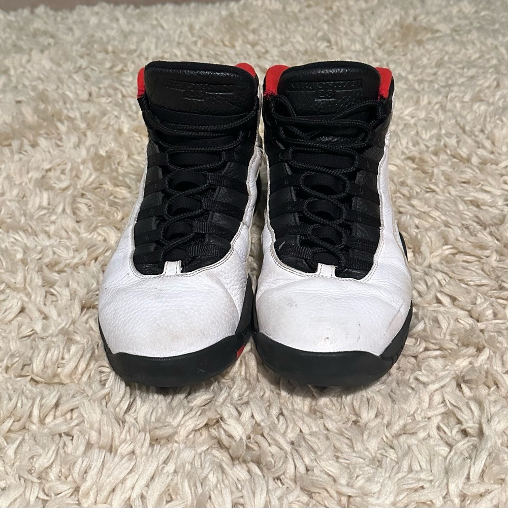 Air Jordan 10 ‘Double Nickel’ Men’s Sz 11.5 Wht/Blk/Red 310805-102